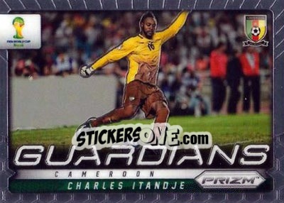 Cromo Charles Itandje - FIFA World Cup Brazil 2014. Prizm - Panini