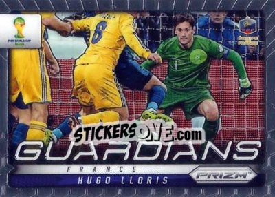 Sticker Hugo Lloris - FIFA World Cup Brazil 2014. Prizm n. G-11 - Panini
