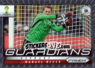 Sticker Manuel Neuer - FIFA World Cup Brazil 2014. Prizm n. G-12 - Panini