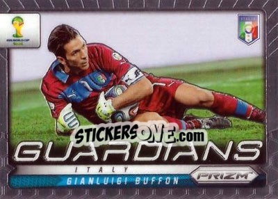 Sticker Gianluigi Buffon - FIFA World Cup Brazil 2014. Prizm - Panini