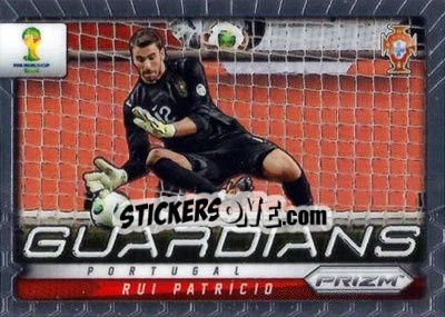 Sticker Rui Patricio - FIFA World Cup Brazil 2014. Prizm - Panini