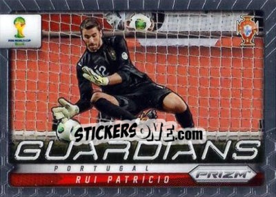 Sticker Rui Patricio - FIFA World Cup Brazil 2014. Prizm n. G-19 - Panini
