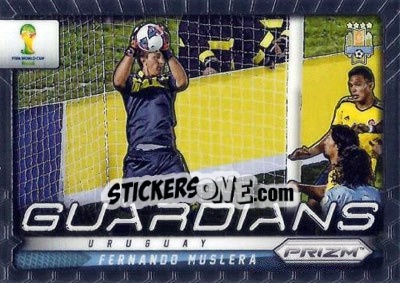 Sticker Fernando Muslera - FIFA World Cup Brazil 2014. Prizm - Panini