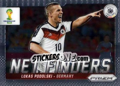 Sticker Lukas Podolski - FIFA World Cup Brazil 2014. Prizm - Panini