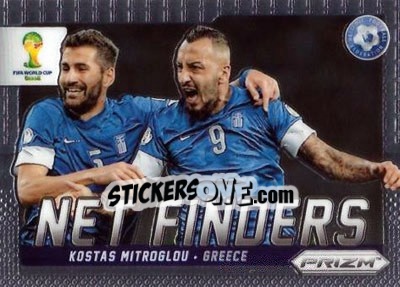 Figurina Kostas Mitroglou - FIFA World Cup Brazil 2014. Prizm - Panini