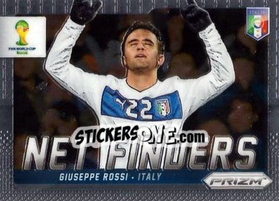 Sticker Giuseppe Rossi - FIFA World Cup Brazil 2014. Prizm - Panini