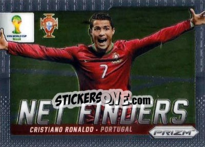 Sticker Cristiano Ronaldo - FIFA World Cup Brazil 2014. Prizm n. NF-20 - Panini