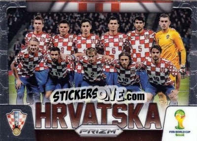 Sticker Hrvatska - FIFA World Cup Brazil 2014. Prizm n. TP-20 - Panini