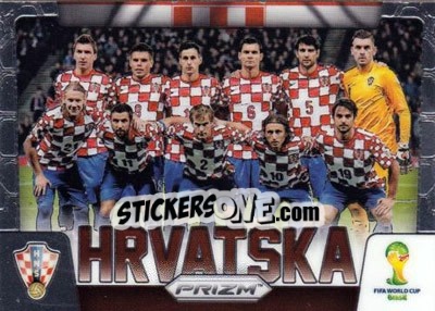 Figurina Hrvatska - FIFA World Cup Brazil 2014. Prizm - Panini