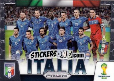 Sticker Italia - FIFA World Cup Brazil 2014. Prizm - Panini