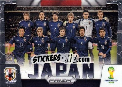 Sticker Japan - FIFA World Cup Brazil 2014. Prizm - Panini