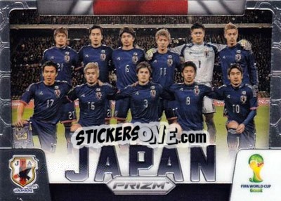 Sticker Japan - FIFA World Cup Brazil 2014. Prizm n. TP-23 - Panini