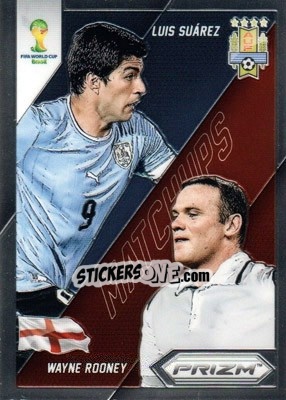 Cromo Luis Suarez / Wayne Rooney