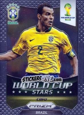 Cromo Cafu - FIFA World Cup Brazil 2014. Prizm - Panini