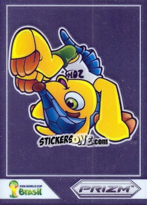 Cromo Fuleco - FIFA World Cup Brazil 2014. Prizm - Panini