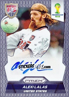 Cromo Alexi Lalas - FIFA World Cup Brazil 2014. Prizm - Panini