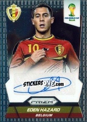 Cromo Eden Hazard - FIFA World Cup Brazil 2014. Prizm - Panini