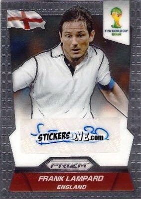 Sticker Frank Lampard - FIFA World Cup Brazil 2014. Prizm - Panini