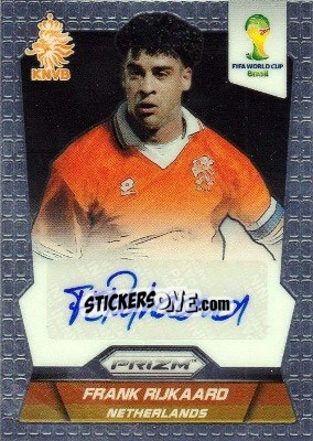 Sticker Frank Rijkaard - FIFA World Cup Brazil 2014. Prizm - Panini