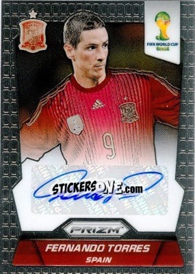 Sticker Fernando Torres - FIFA World Cup Brazil 2014. Prizm n. S-FT - Panini