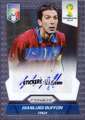 Sticker Gianluigi Buffon - FIFA World Cup Brazil 2014. Prizm n. S-GB - Panini
