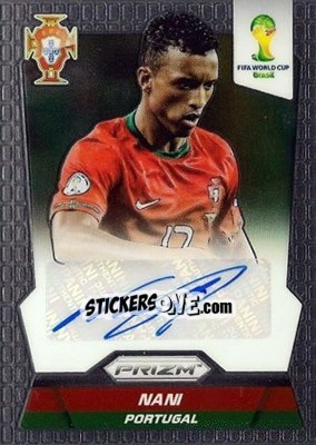 Cromo Nani - FIFA World Cup Brazil 2014. Prizm - Panini