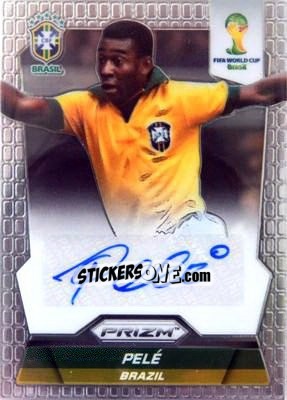 Sticker Pele - FIFA World Cup Brazil 2014. Prizm n. S-PEL - Panini