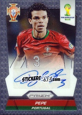 Cromo Pepe - FIFA World Cup Brazil 2014. Prizm - Panini