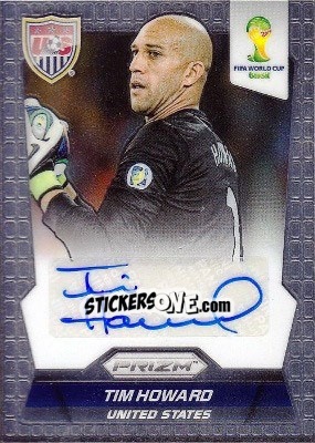 Cromo Tim Howard - FIFA World Cup Brazil 2014. Prizm - Panini