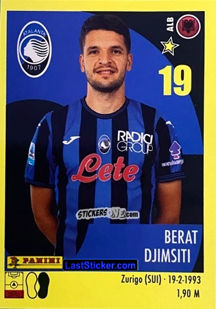 Sticker Berat Djimsiti - Calciatori 2024-2025 n. 7 - Panini