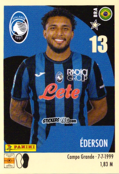 Sticker Ederson - Calciatori 2024-2025 n. 15 - Panini