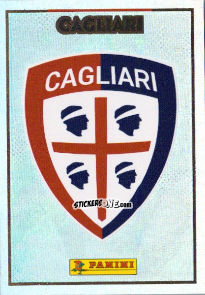Sticker Scudetto Cagliari - Calciatori 2024-2025 n. 58 - Panini