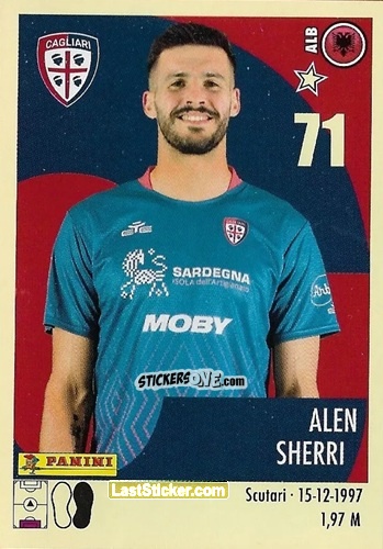 Sticker Alen Sherri - Calciatori 2024-2025 n. 60 - Panini