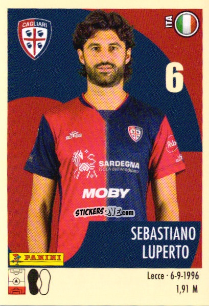 Sticker Sebastiano Luperto - Calciatori 2024-2025 n. 61 - Panini