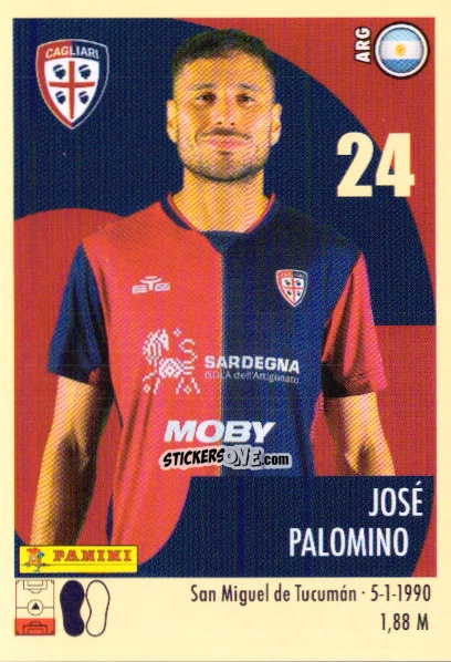 Sticker José Luis Palomino - Calciatori 2024-2025 n. 66 - Panini
