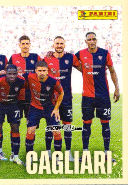 Sticker Squadra Cagliari - Calciatori 2024-2025 n. 81 - Panini