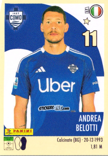 Sticker Andrea Belotti - Calciatori 2024-2025 n. 101 - Panini
