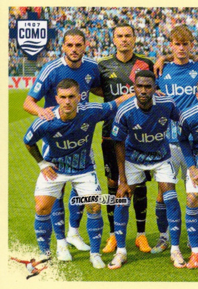 Sticker Squadra Como - Calciatori 2024-2025 n. 107 - Panini