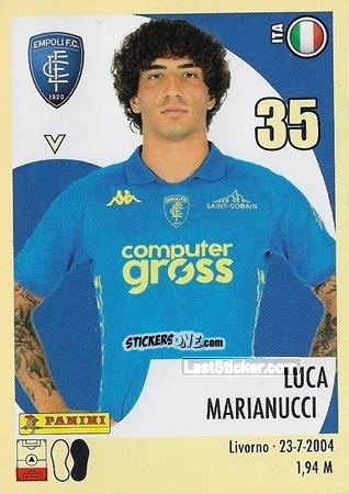 Figurina Luca Marianucci - Calciatori 2024-2025 n. 115 - Panini