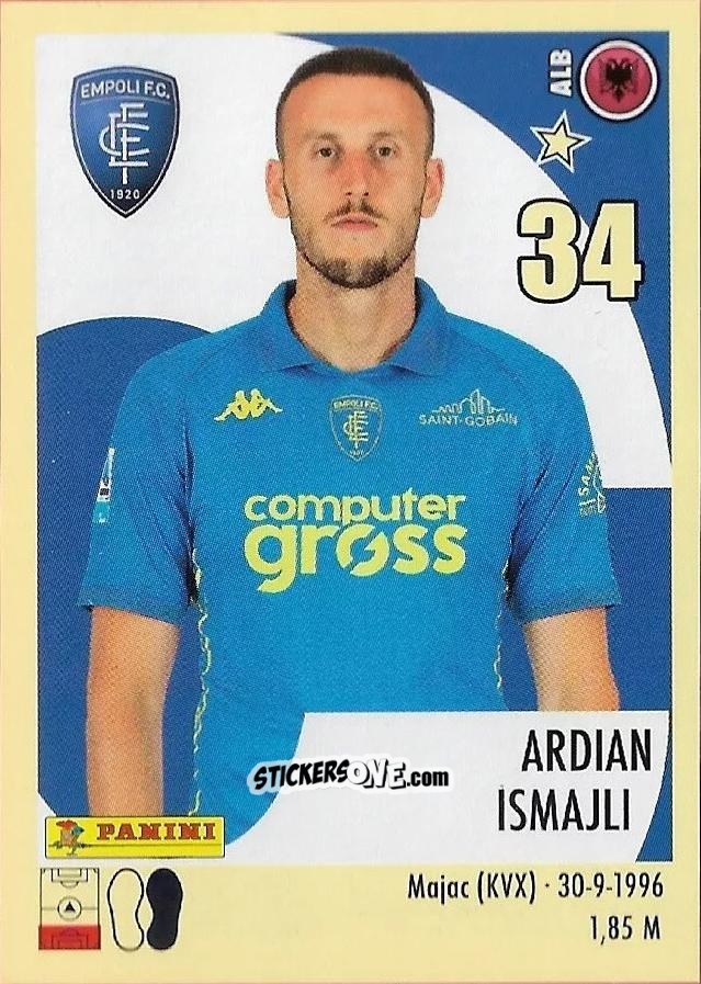 Figurina Ardian Ismajli - Calciatori 2024-2025 n. 118 - Panini