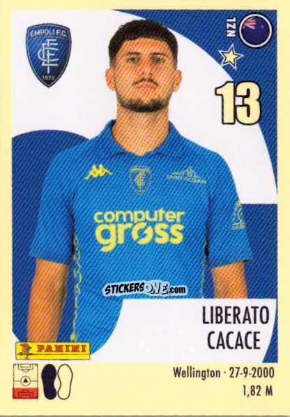 Sticker Liberato Cacace - Calciatori 2024-2025 n. 119 - Panini