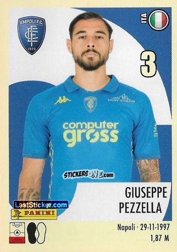 Cromo Giuseppe Pezzella - Calciatori 2024-2025 n. 121 - Panini