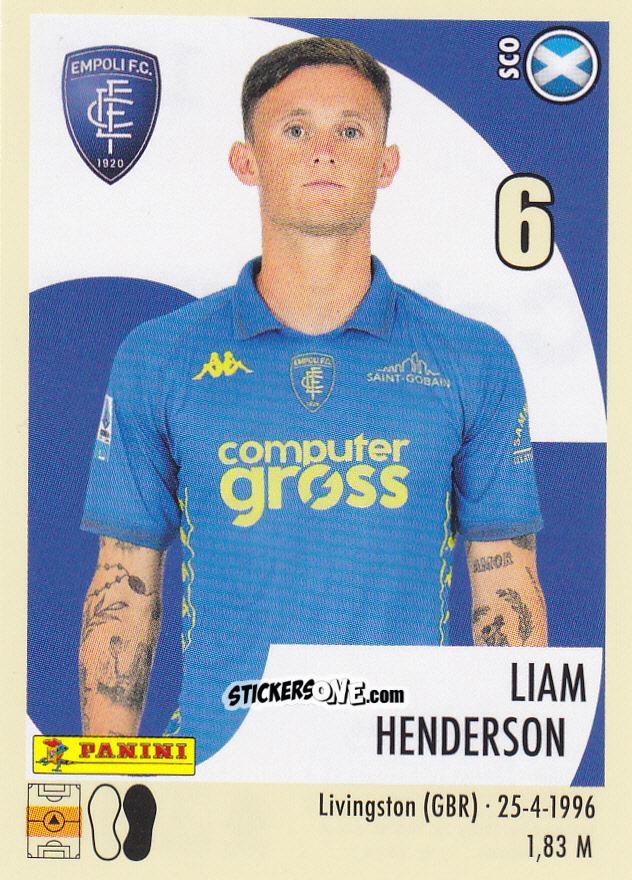 Figurina Liam Henderson - Calciatori 2024-2025 n. 126 - Panini
