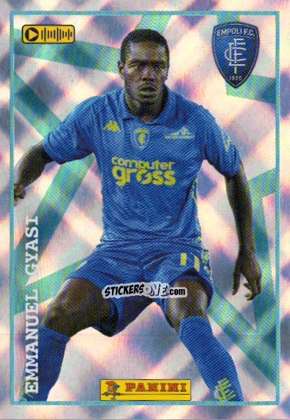 Sticker Emmanuel Gyasi (Stars) - Calciatori 2024-2025 n. 138 - Panini