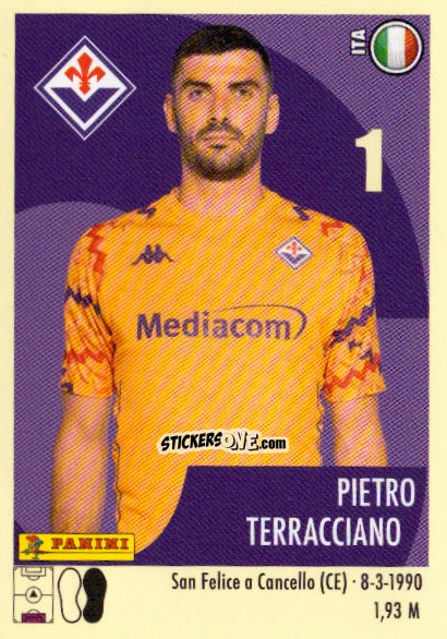 Sticker Pietro Terracciano - Calciatori 2024-2025 n. 141 - Panini
