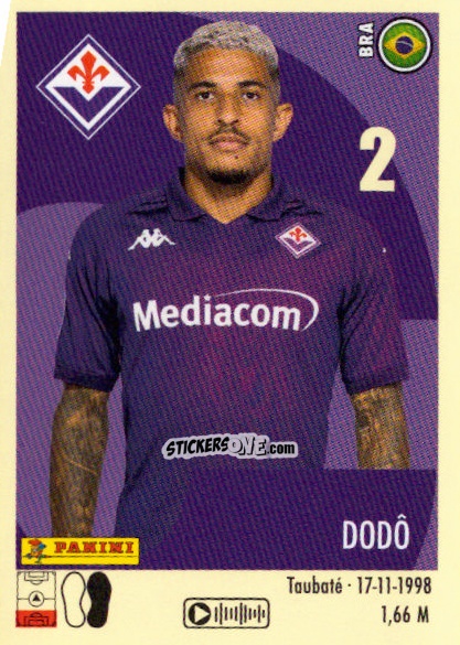 Sticker Dodô - Calciatori 2024-2025 n. 144 - Panini
