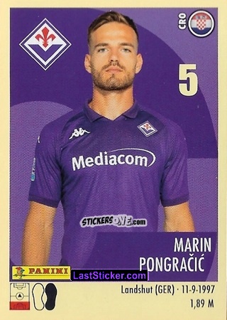 Figurina Marin Pongračić - Calciatori 2024-2025 n. 147 - Panini