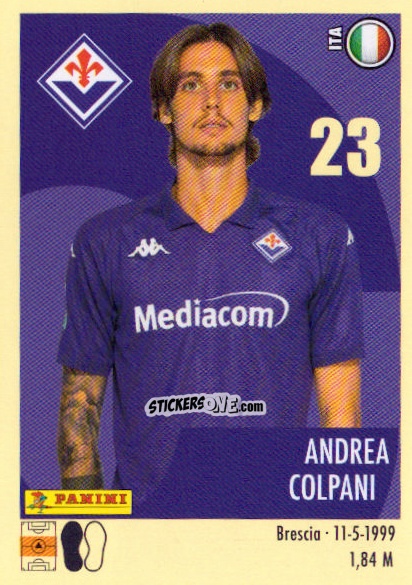 Sticker Andrea Colpani - Calciatori 2024-2025 n. 151 - Panini