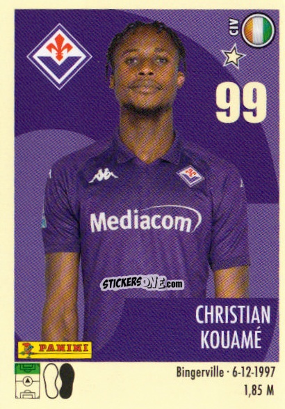 Sticker Christian Kouamé - Calciatori 2024-2025 n. 157 - Panini