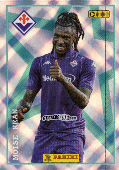 Sticker Moise Kean (Stars) - Calciatori 2024-2025 n. 165 - Panini
